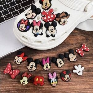 Shoe/Bag Charm SETS(Disney, Peanuts, Princess, Tinkerbell Characters) YOU CHOOSE